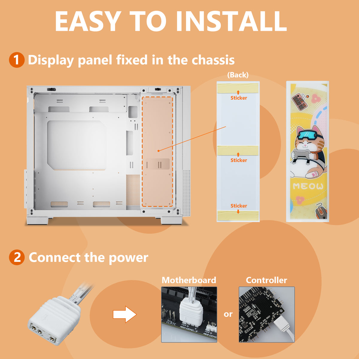 Segotep LED ARGB Display Board Multi-Mode with High-Definition Image f